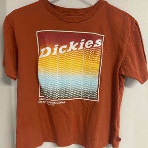 Dickies Orange Crop Top